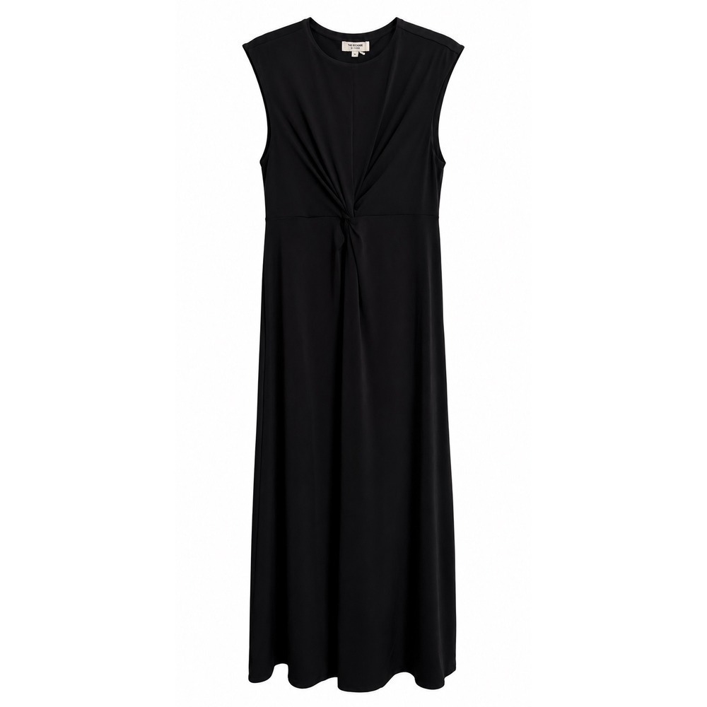 NWT Old Navy The Occasion Knot Front Maxi Dress Small Black